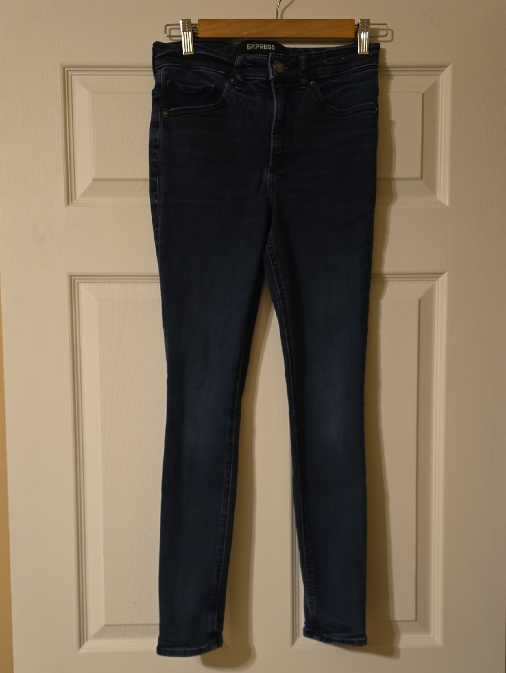 express jeans Jeans womens size 0S 0 short blue high-rise jegging